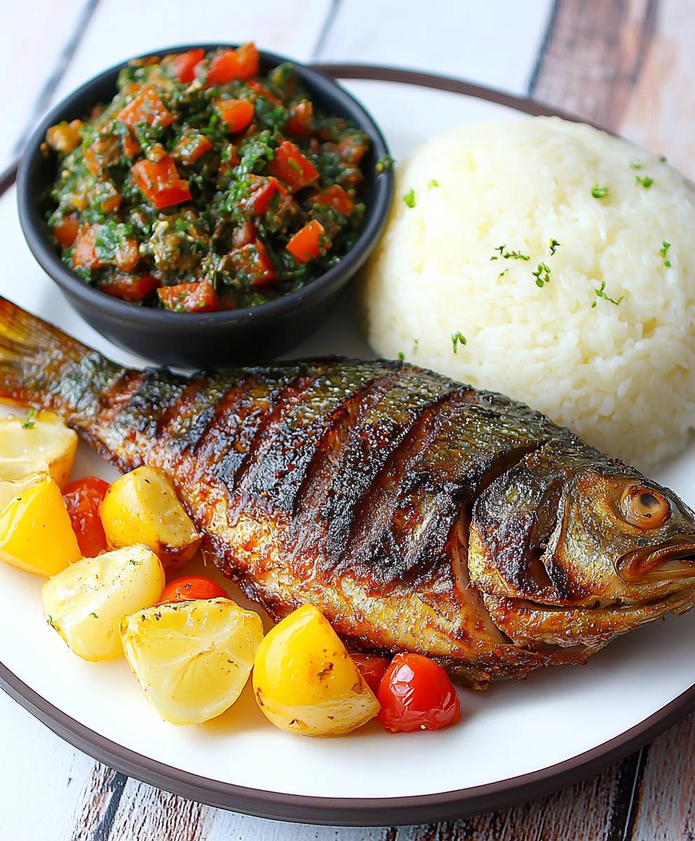 Grilled Whole Tilapia