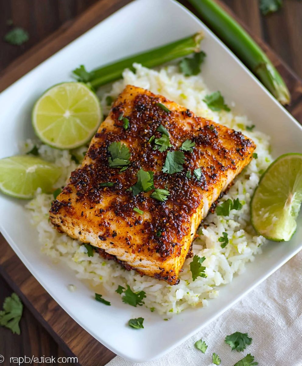 Bourbon Peach Roasted Salmon