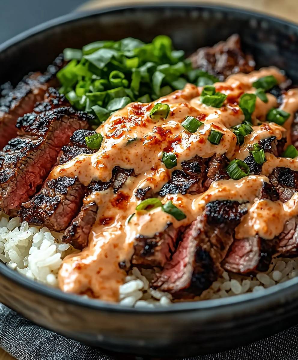 Korean BBQ Steak Bowls