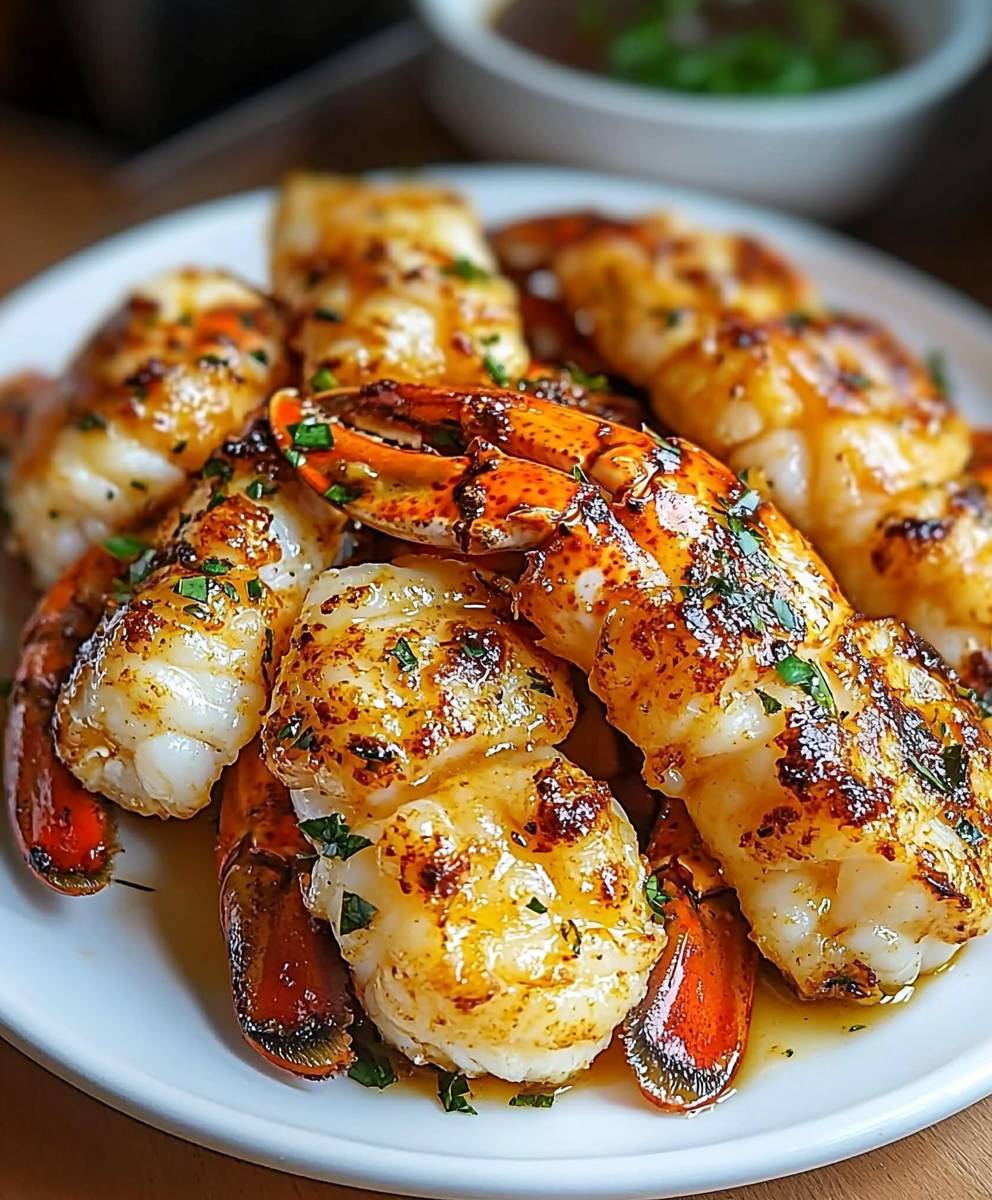 Garlic Butter Lobster Tails