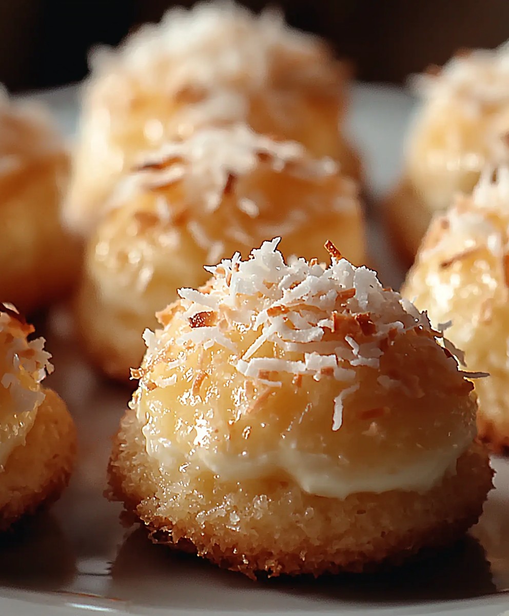 Lemon Coconut Cheesecake Cookies