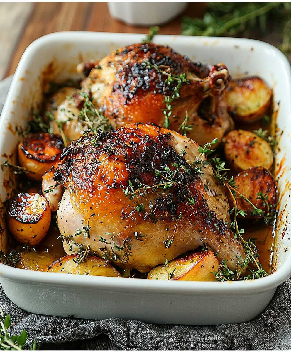 Cider Maple Roasted Cornish Hen
