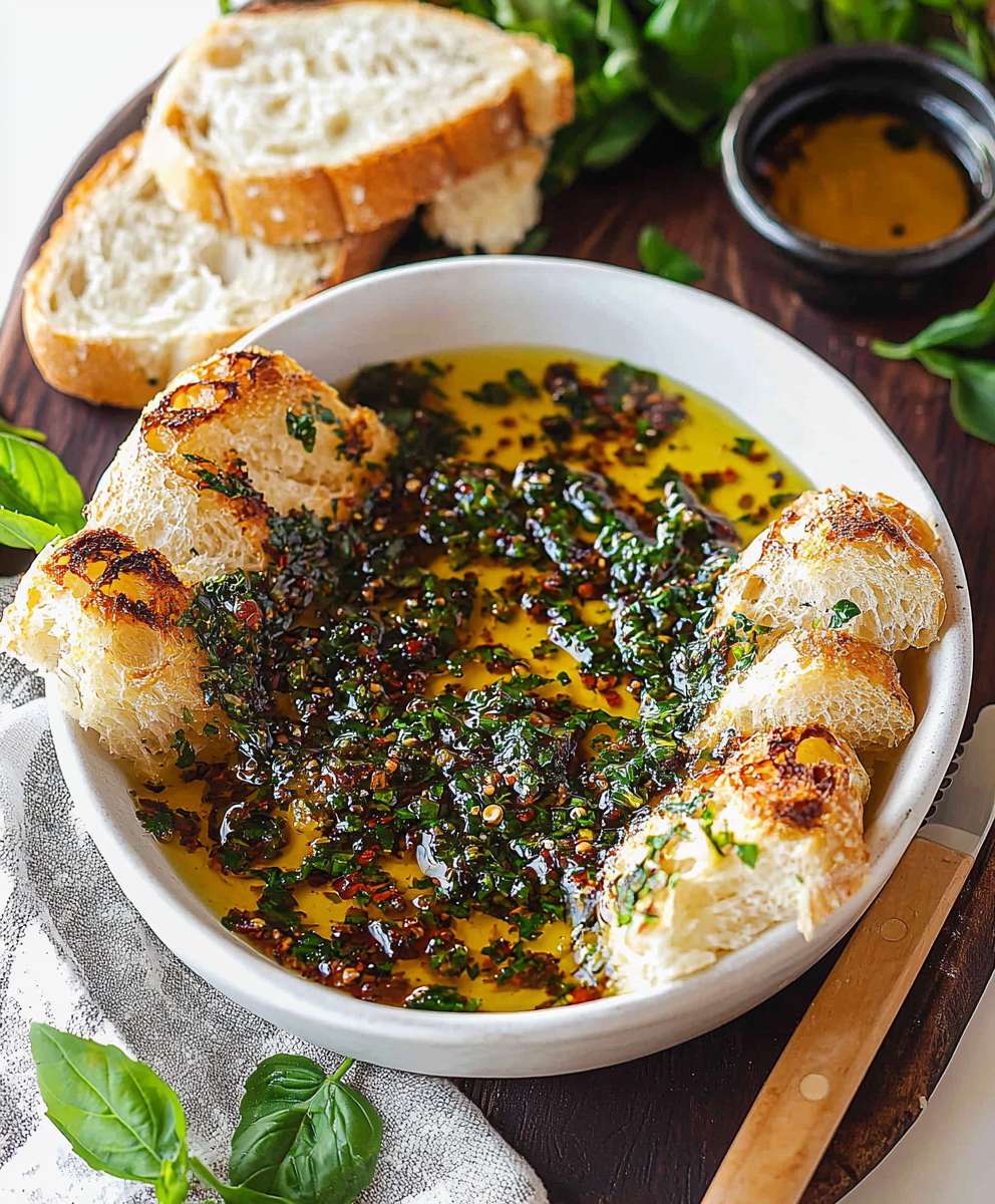 Bread Dipping Oil Ideas