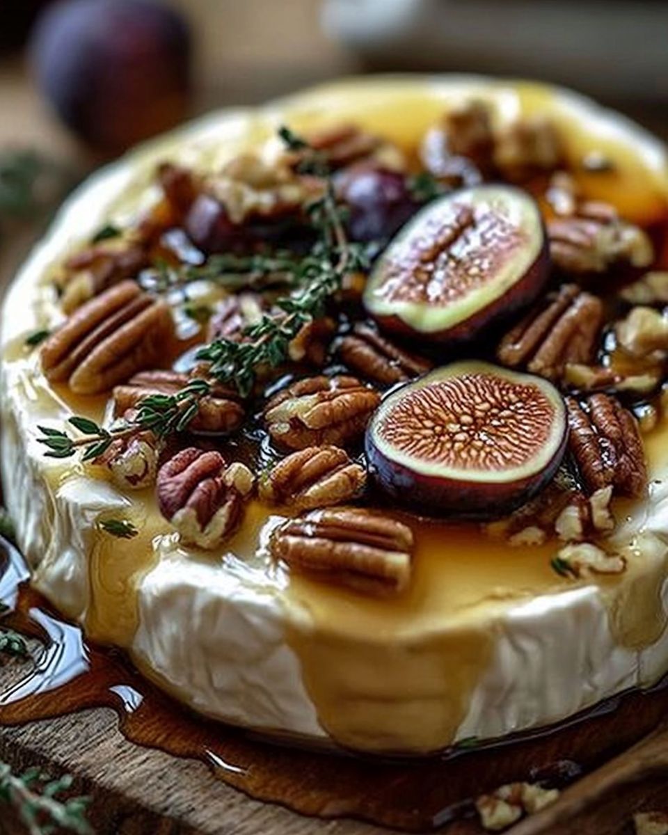 Baked Brie with Figs
