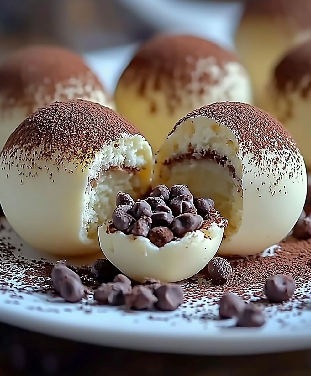 Tiramisu Truffles Dessert