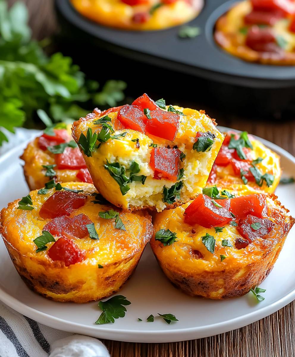 Keto Egg Muffins Meal Prep