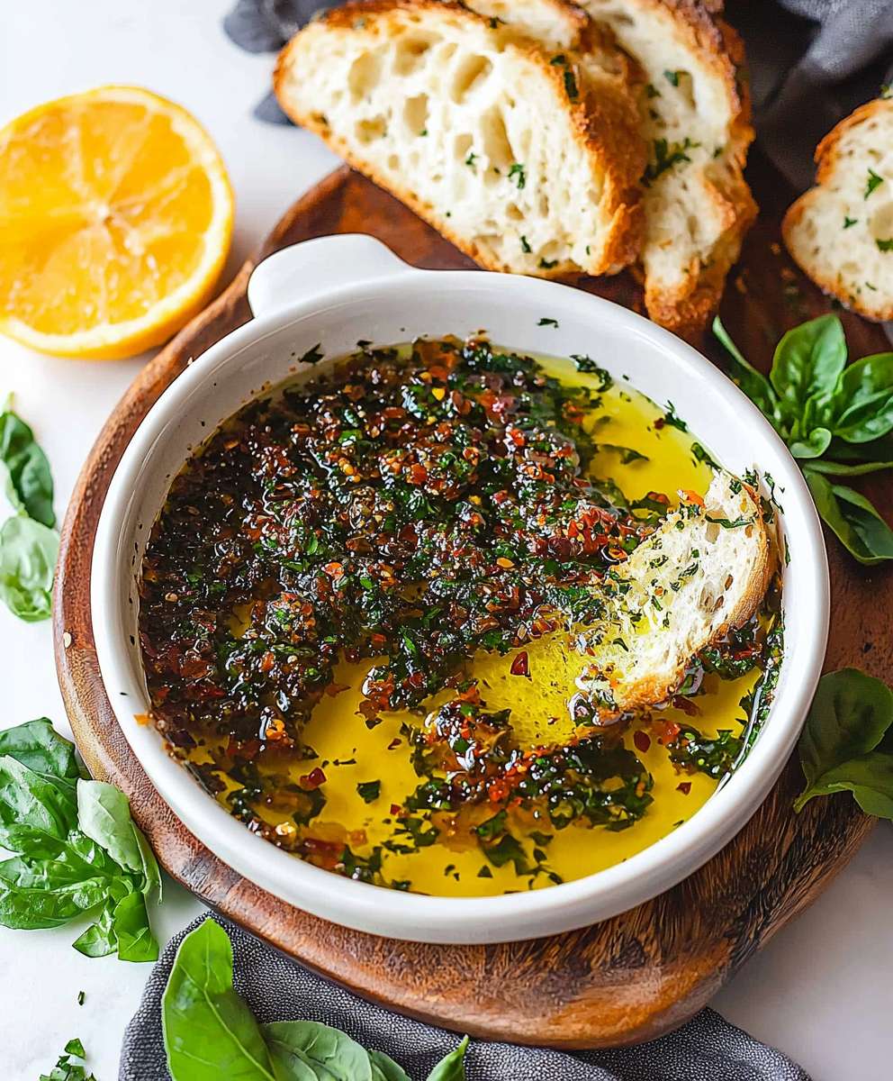 Bread Dipping Oil Ideas