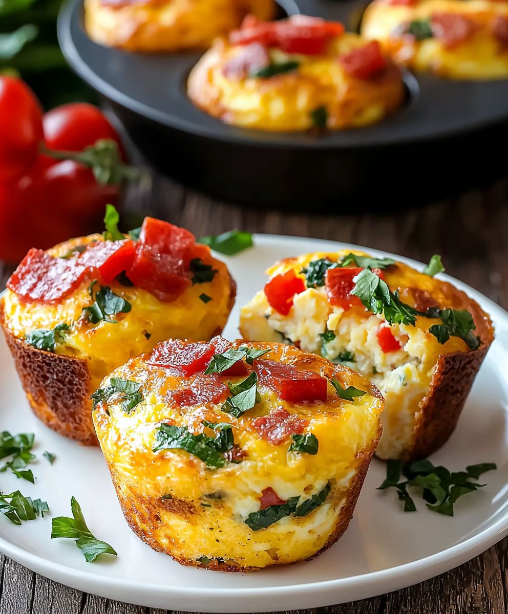 Keto Egg Muffins Meal Prep