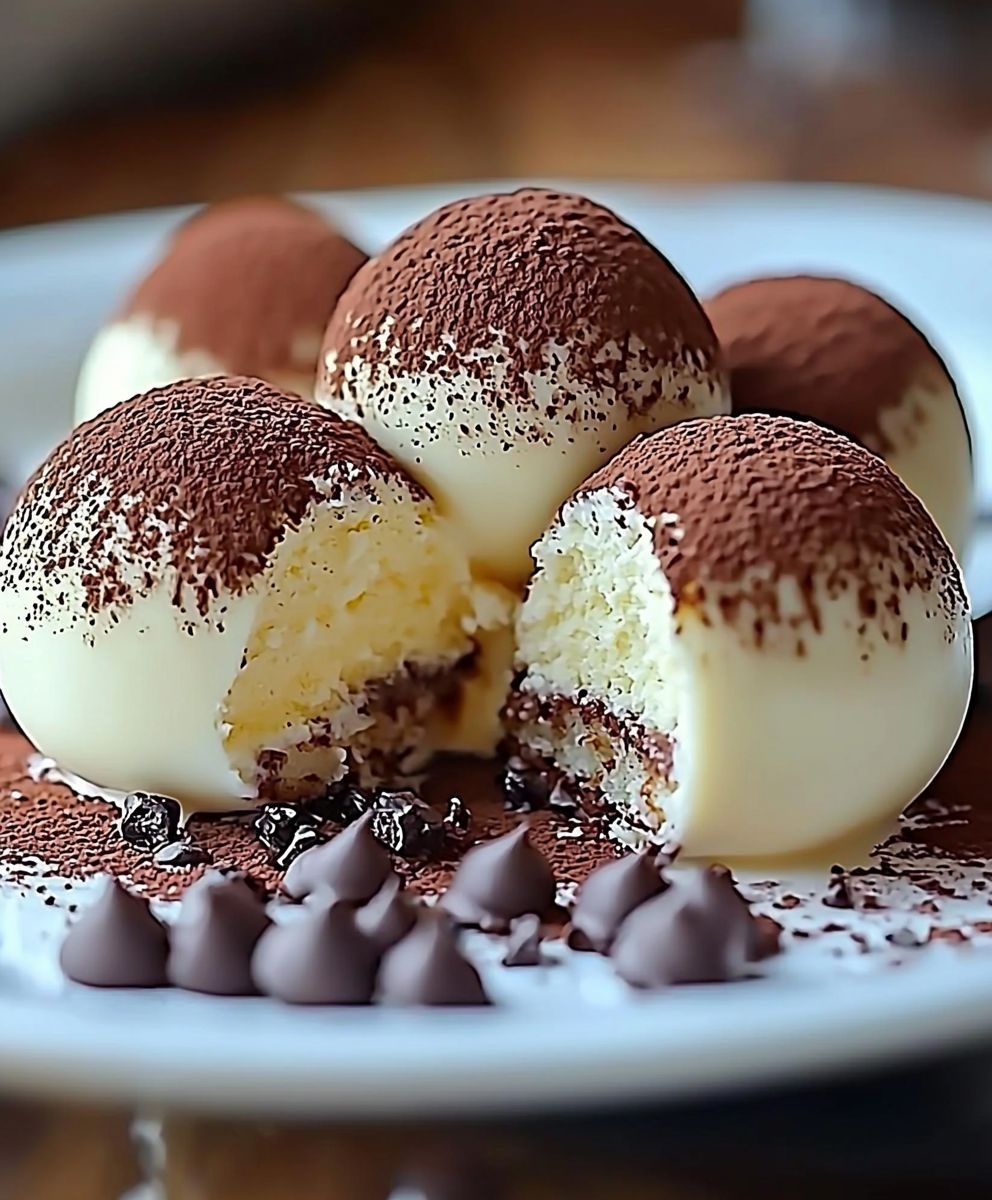 Tiramisu Truffles Dessert