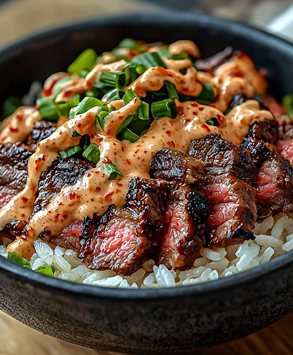 Korean BBQ Steak Bowls