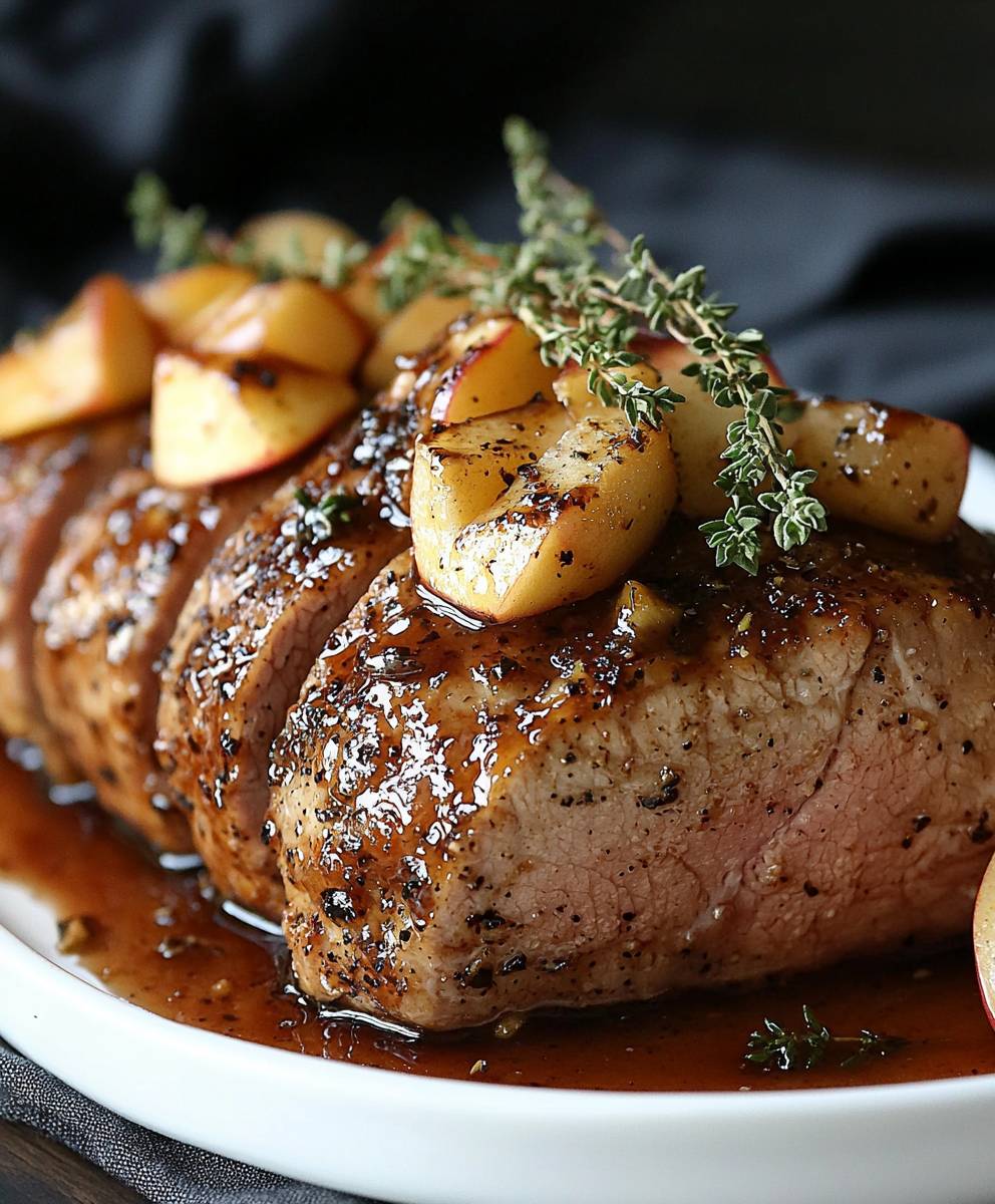 Maple Glazed Pork Tenderloin