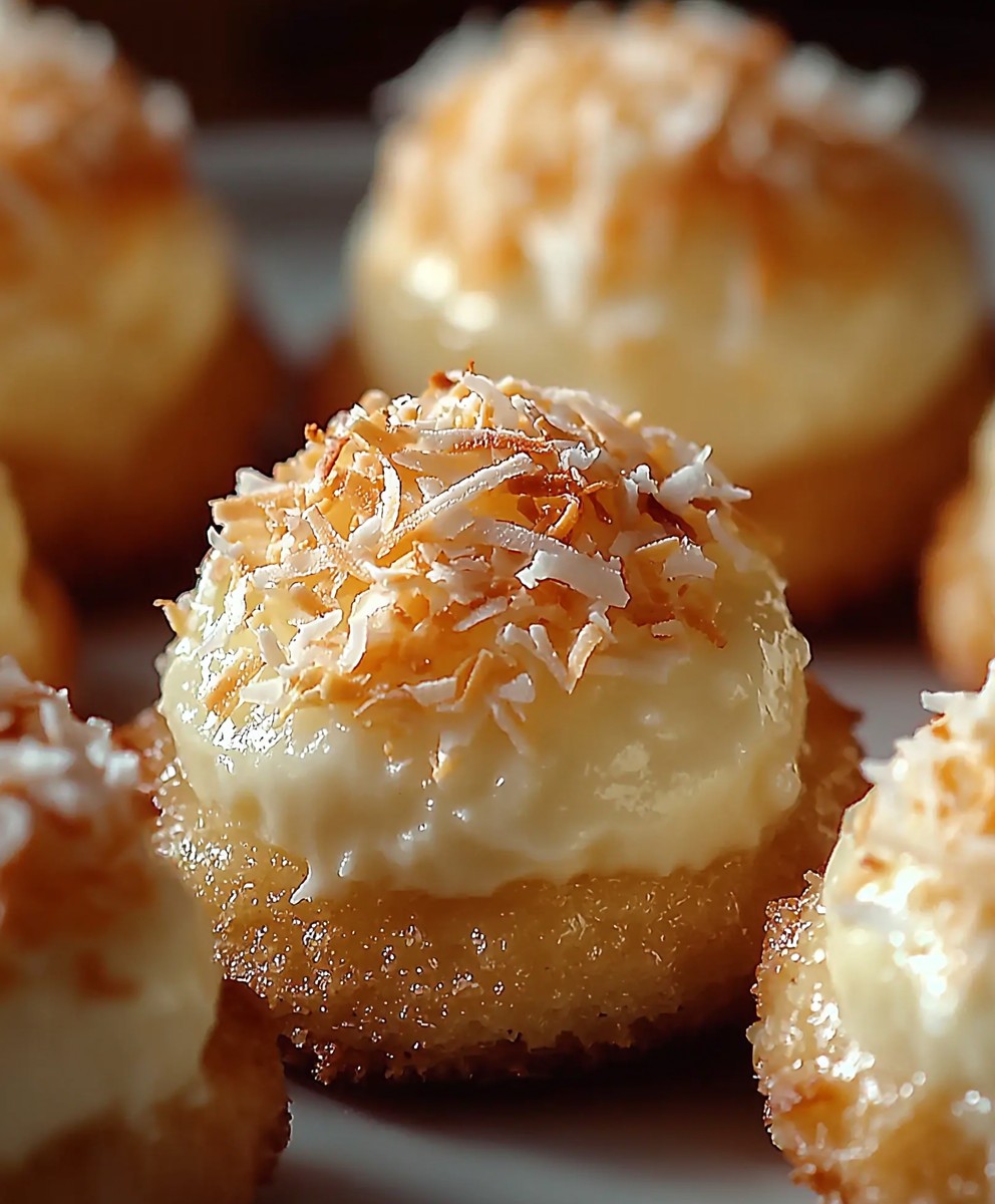 Lemon Coconut Cheesecake Cookies