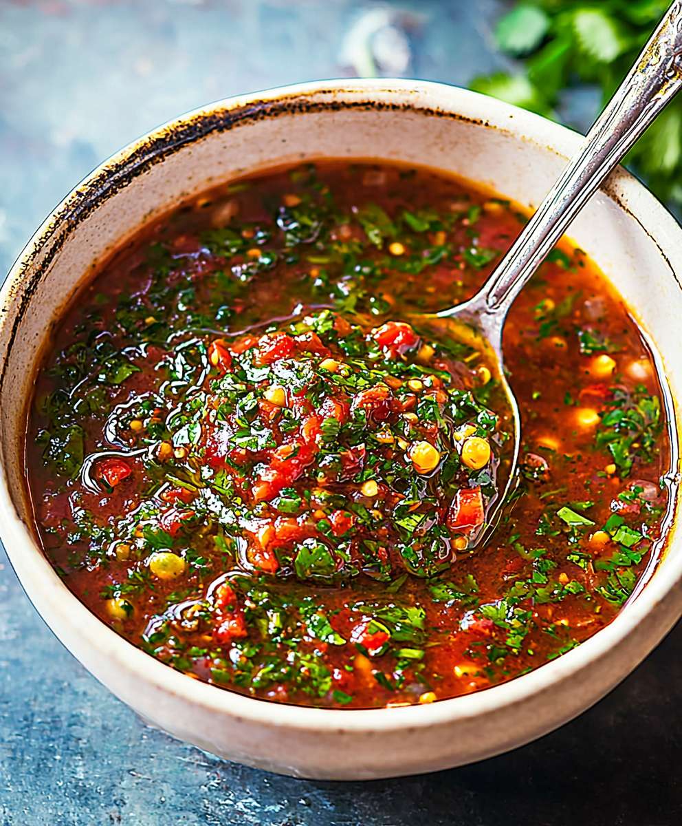 Red Chimichurri Sauce