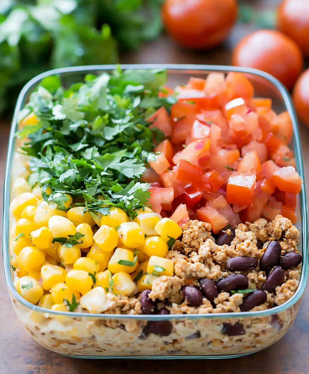 Ground Chicken Burrito Bowl