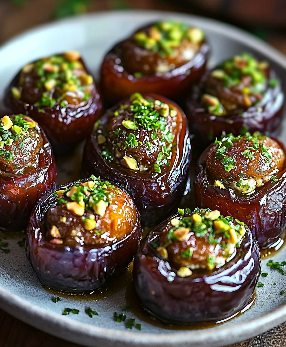 St Patricks Day Stuffed Dates