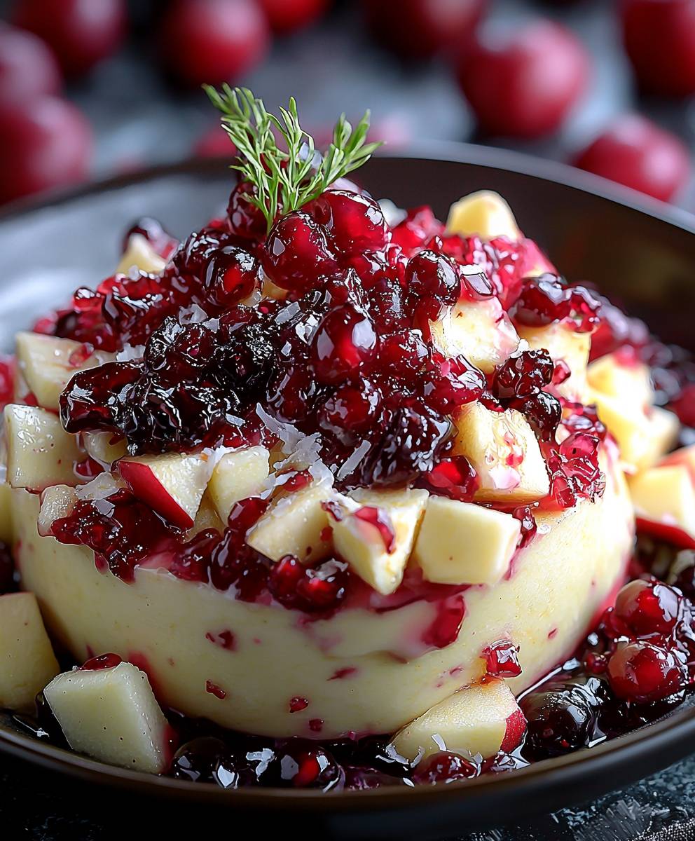 Cranberry Apple Coleslaw