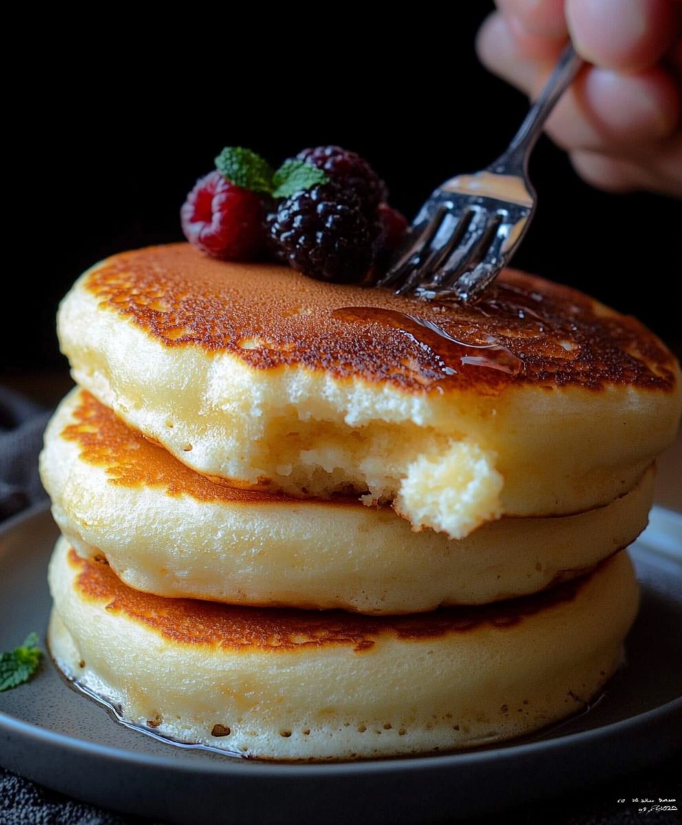 Japanese Soufflé Pancakes