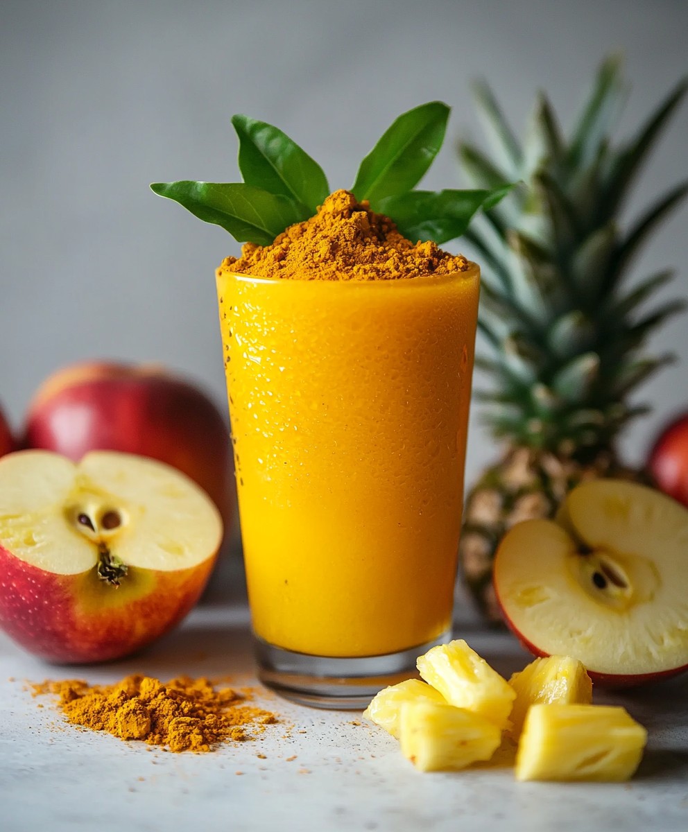 Turmeric Pineapple Apple Punch