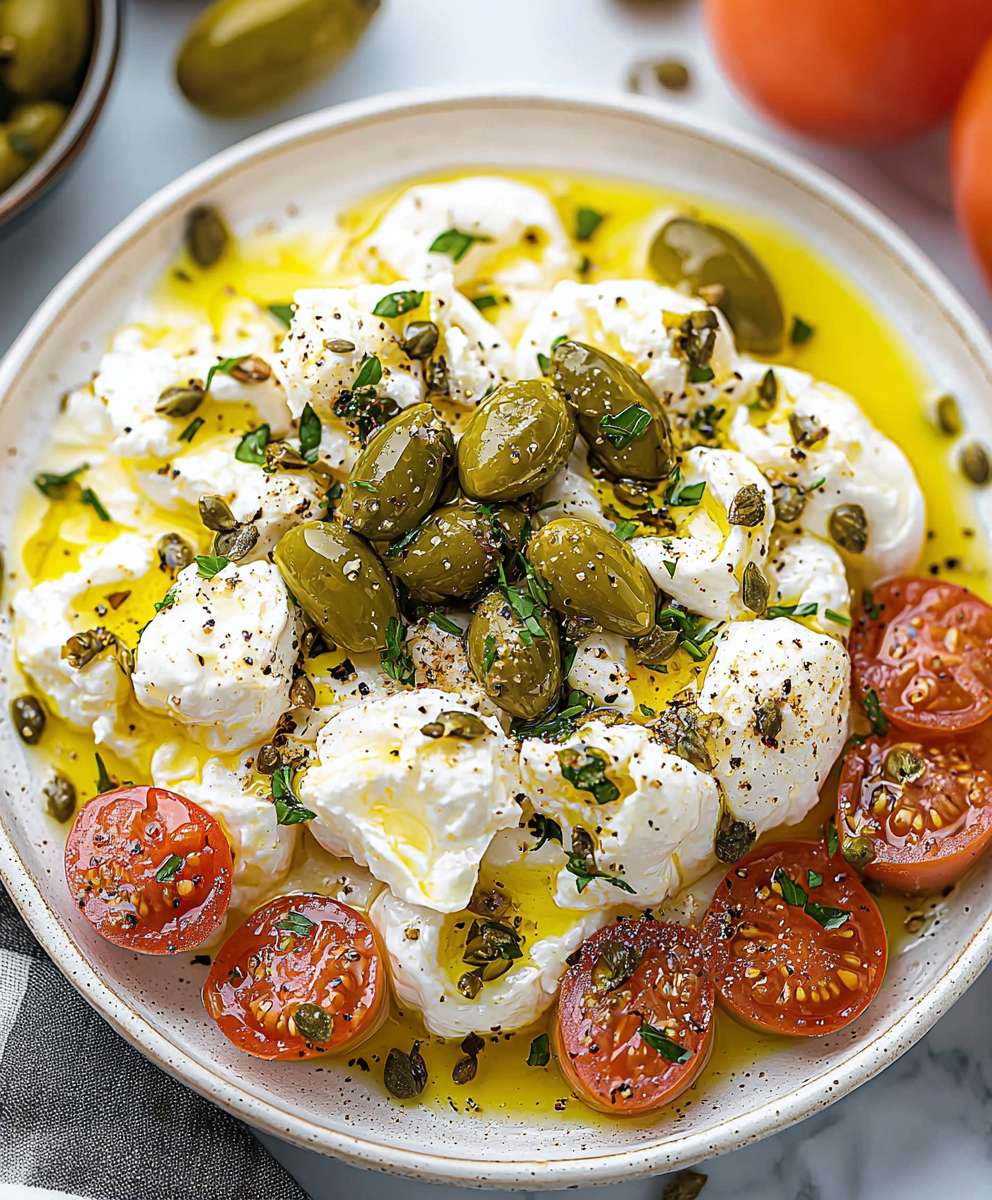 Burrata Cheese Appetizer