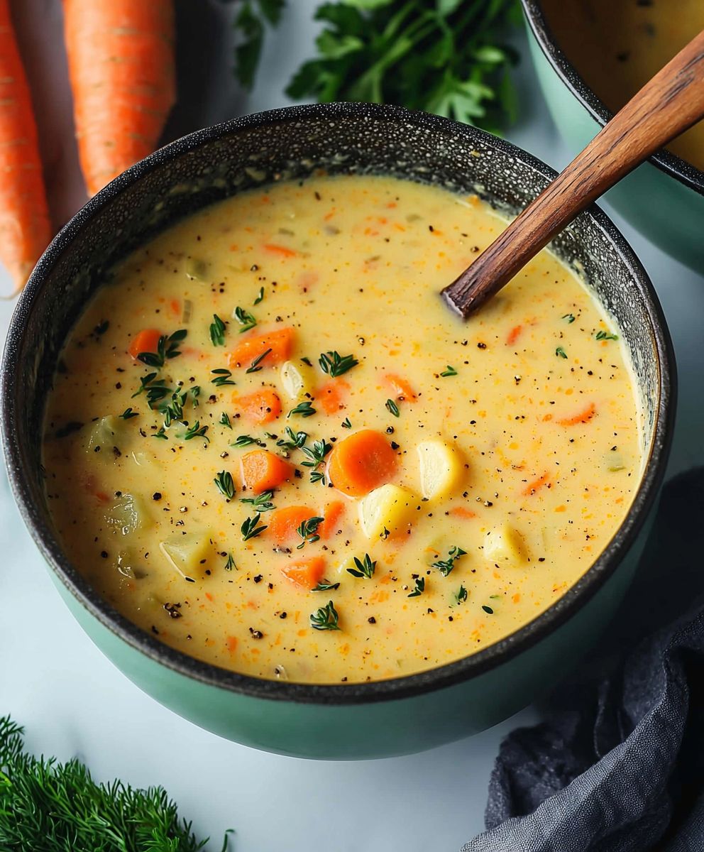 Carrot potato soup