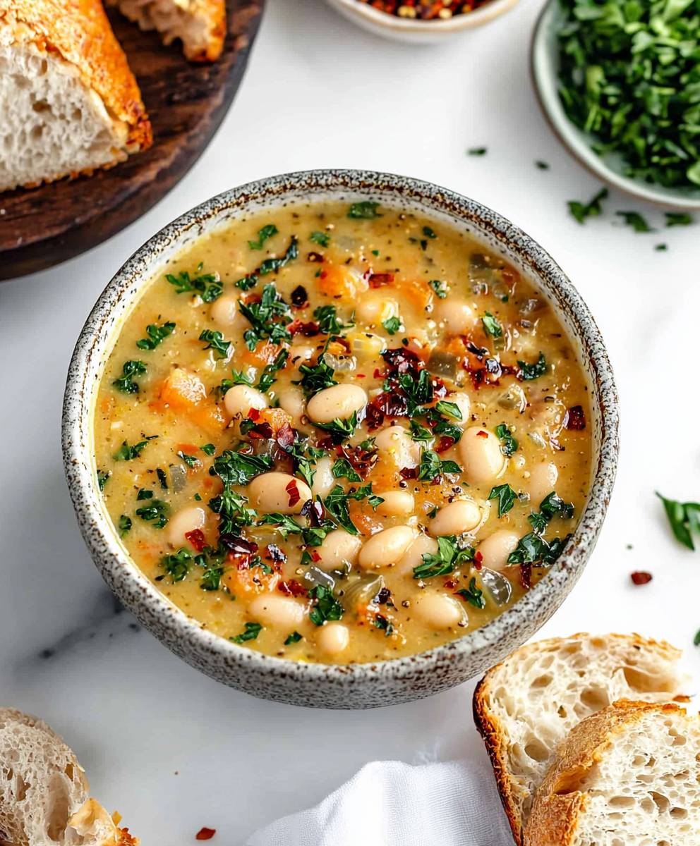 Tuscan white bean soup
