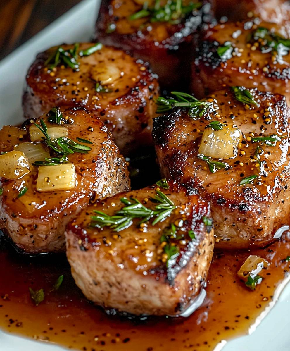 Maple Mustard Pork Tenderloin