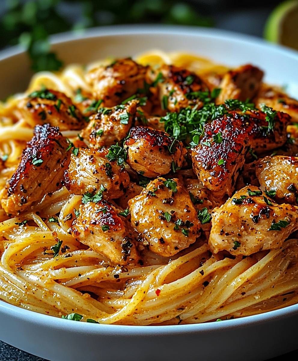 Cowboy Butter Chicken Linguine