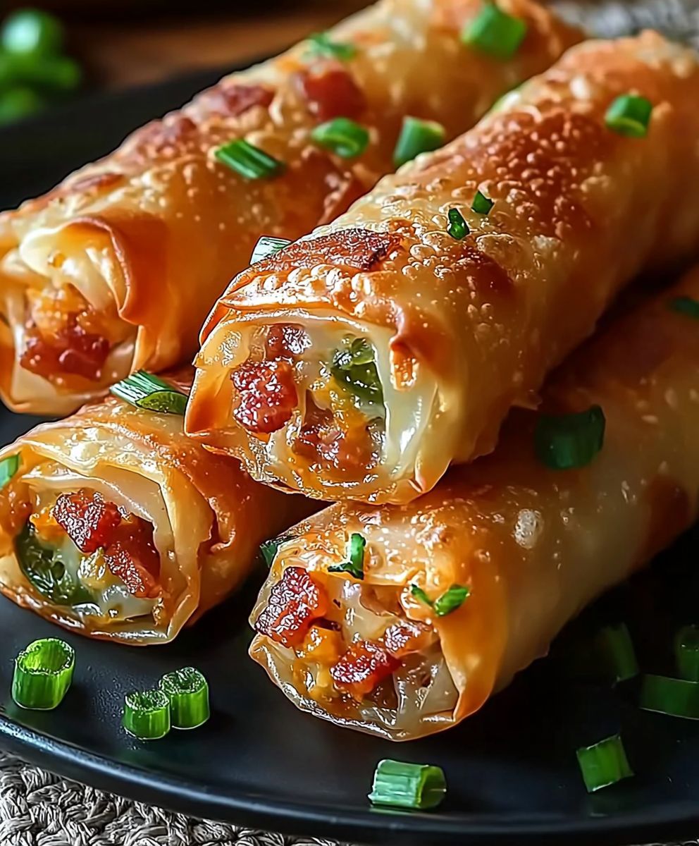 Bacon Jalapeno Popper Eggrolls