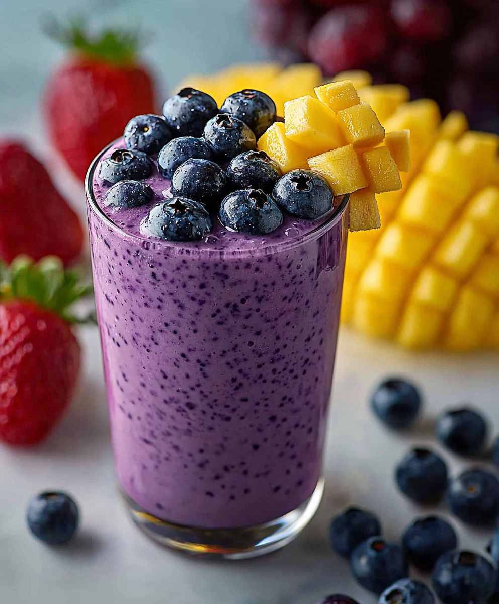 Blueberry Juicing for Glowing Skin