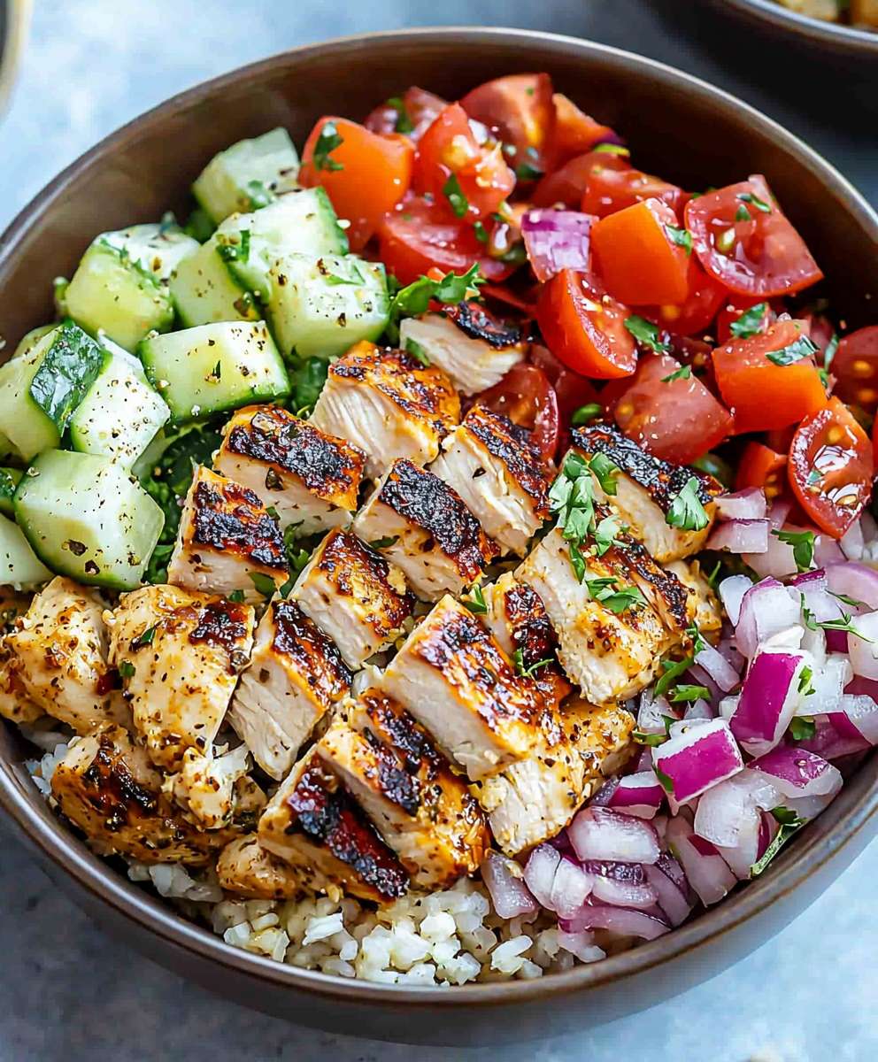 Greek Chicken Bowl