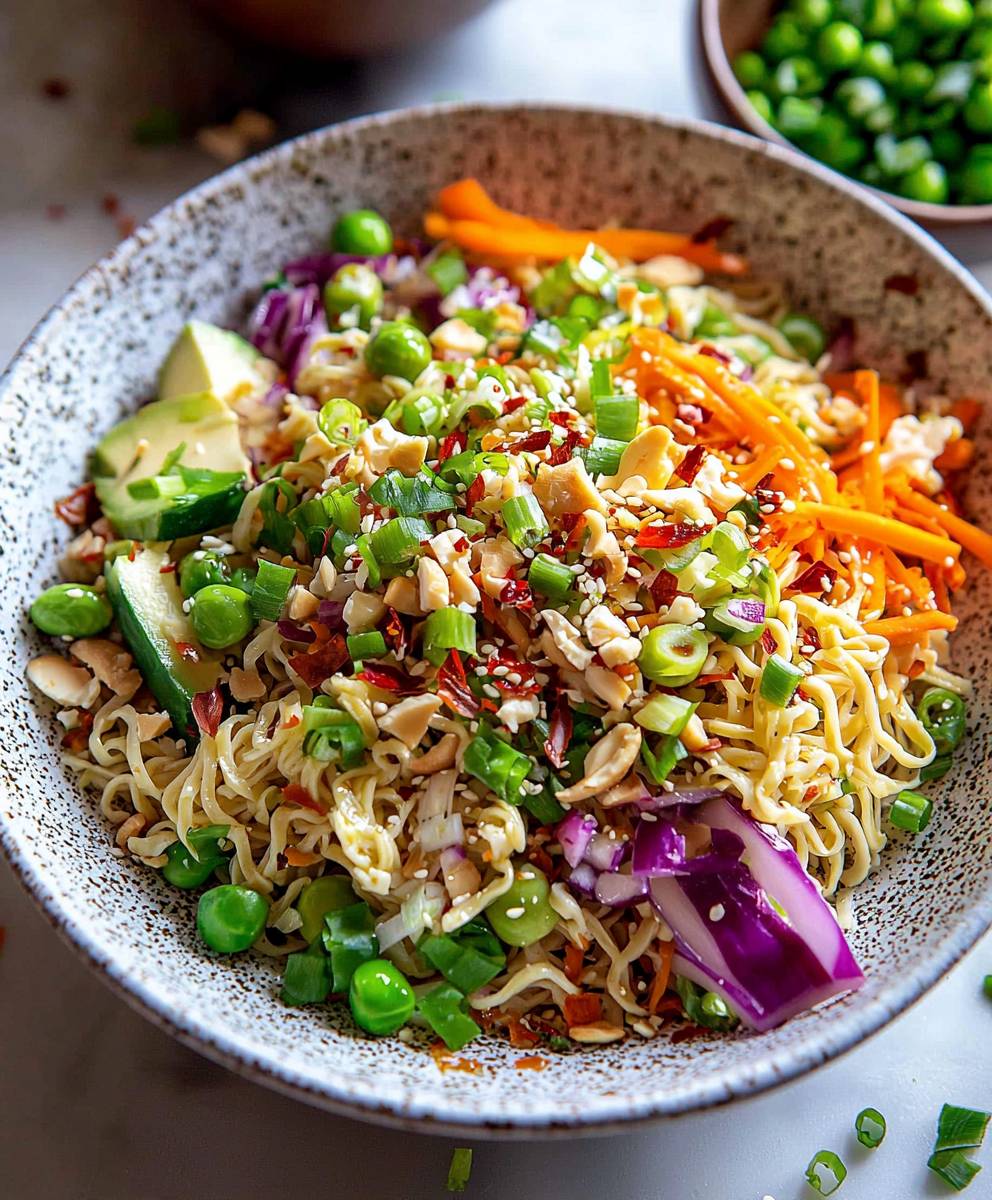 Cold Ramen Noodle Salad