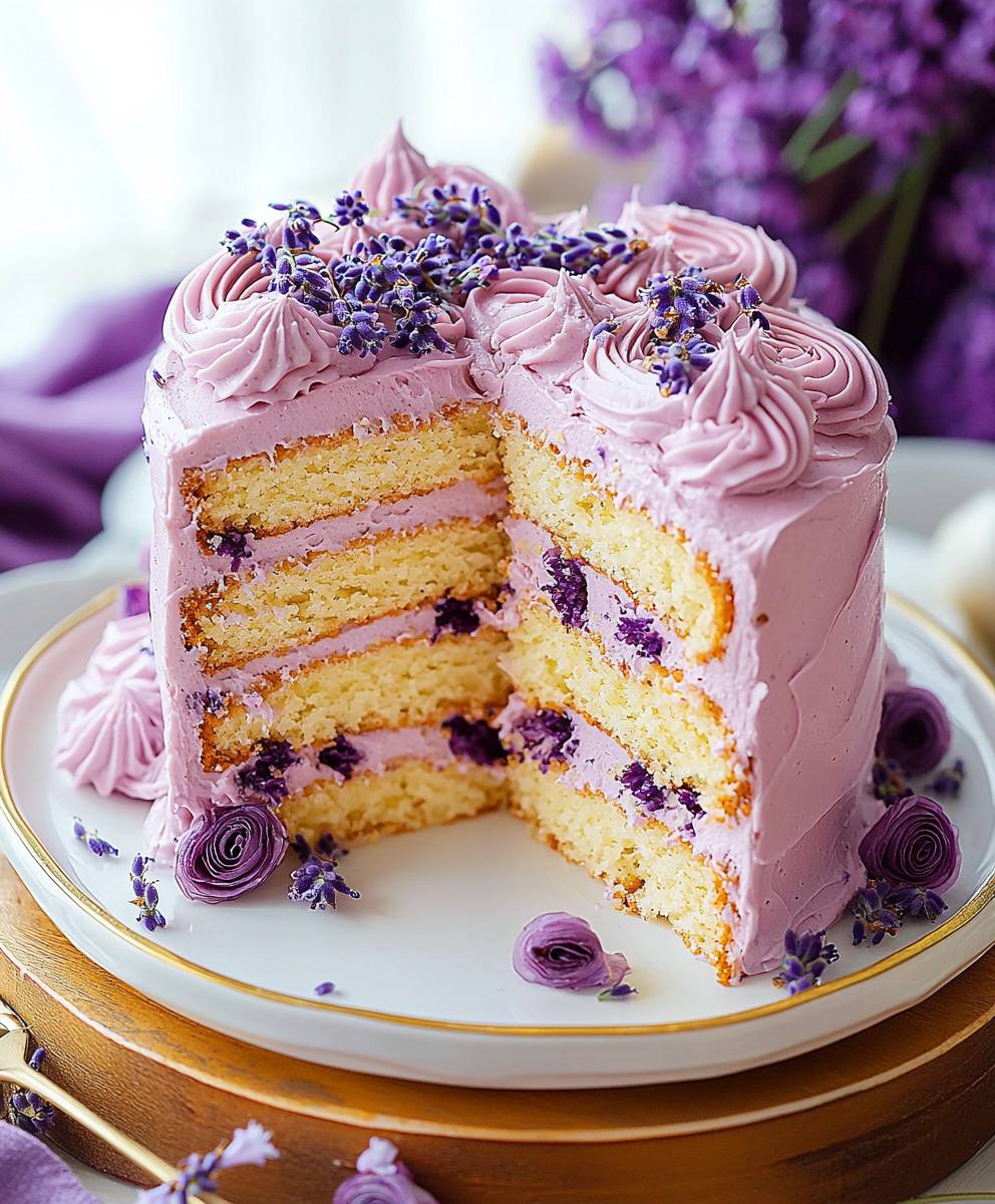 Lavender Cake