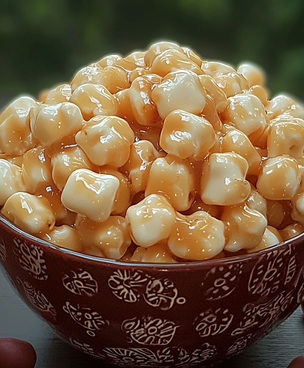 Marshmallow Caramel Corn