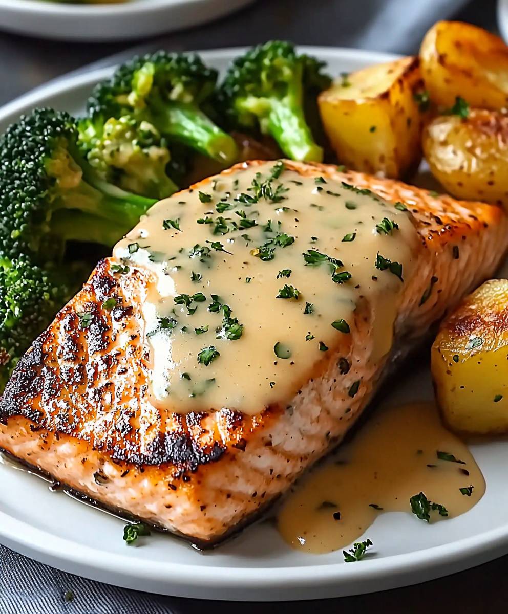 Lemon Butter Salmon Dinner