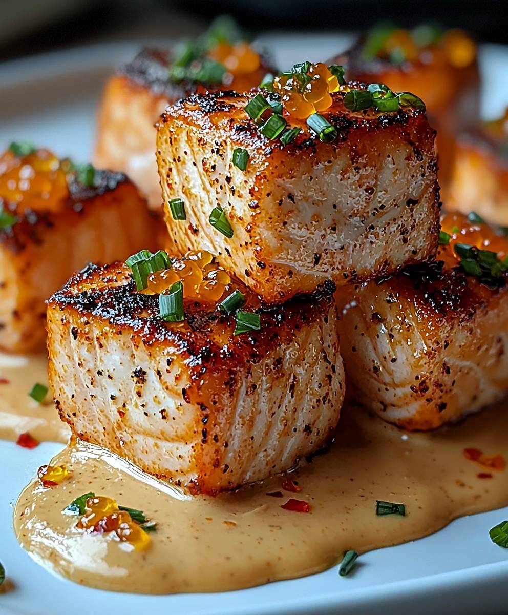 Bang Bang Salmon Bites