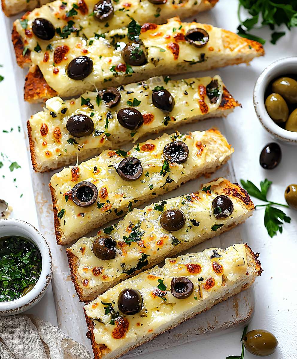 Olive cheese bread