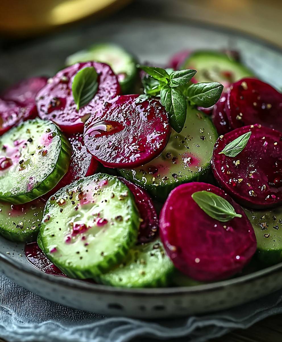 Cucumber Beet Salad