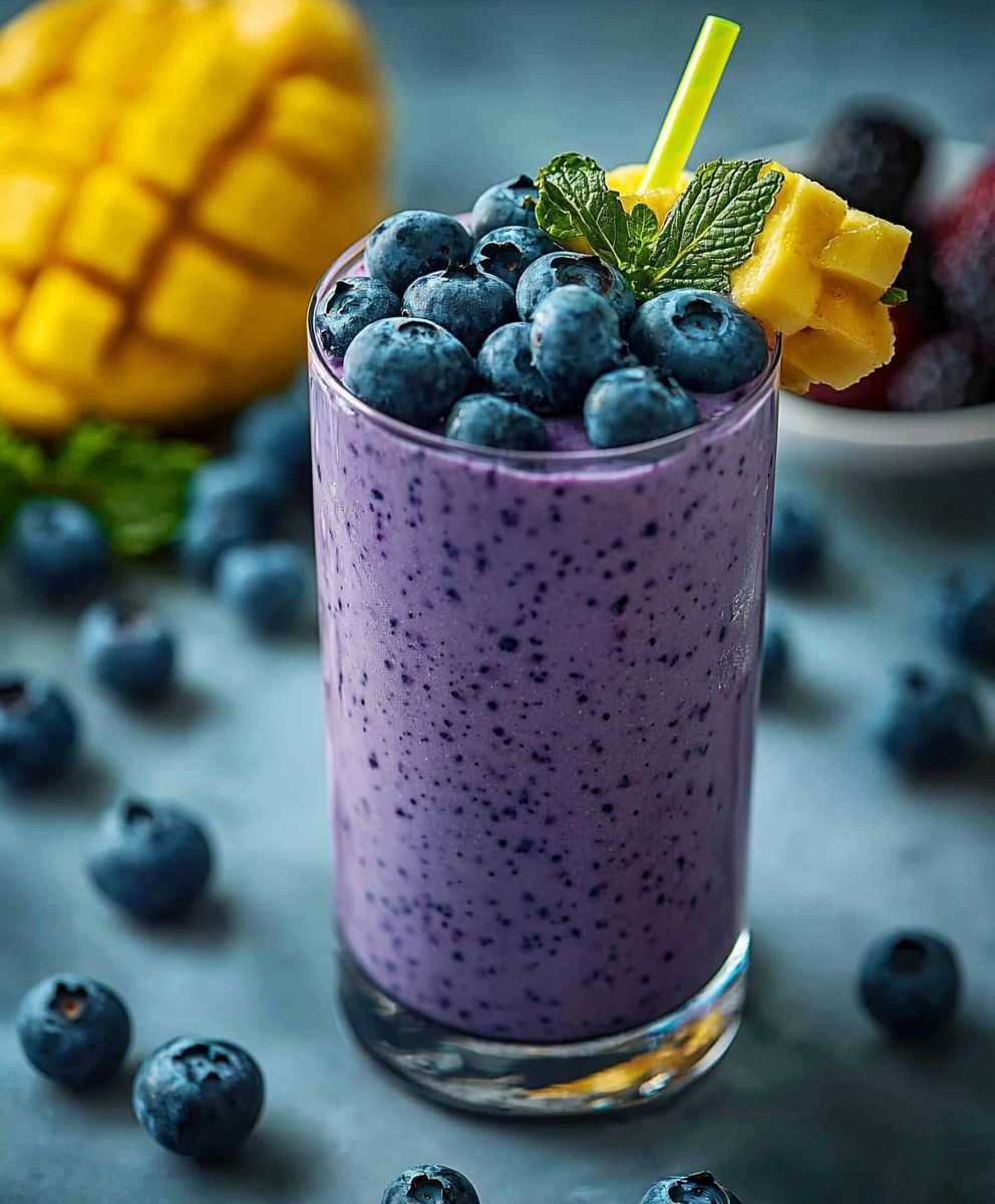 Blueberry Juicing for Glowing Skin