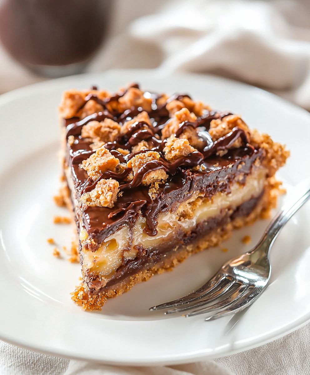 Samoas Cookie Pie Dessert