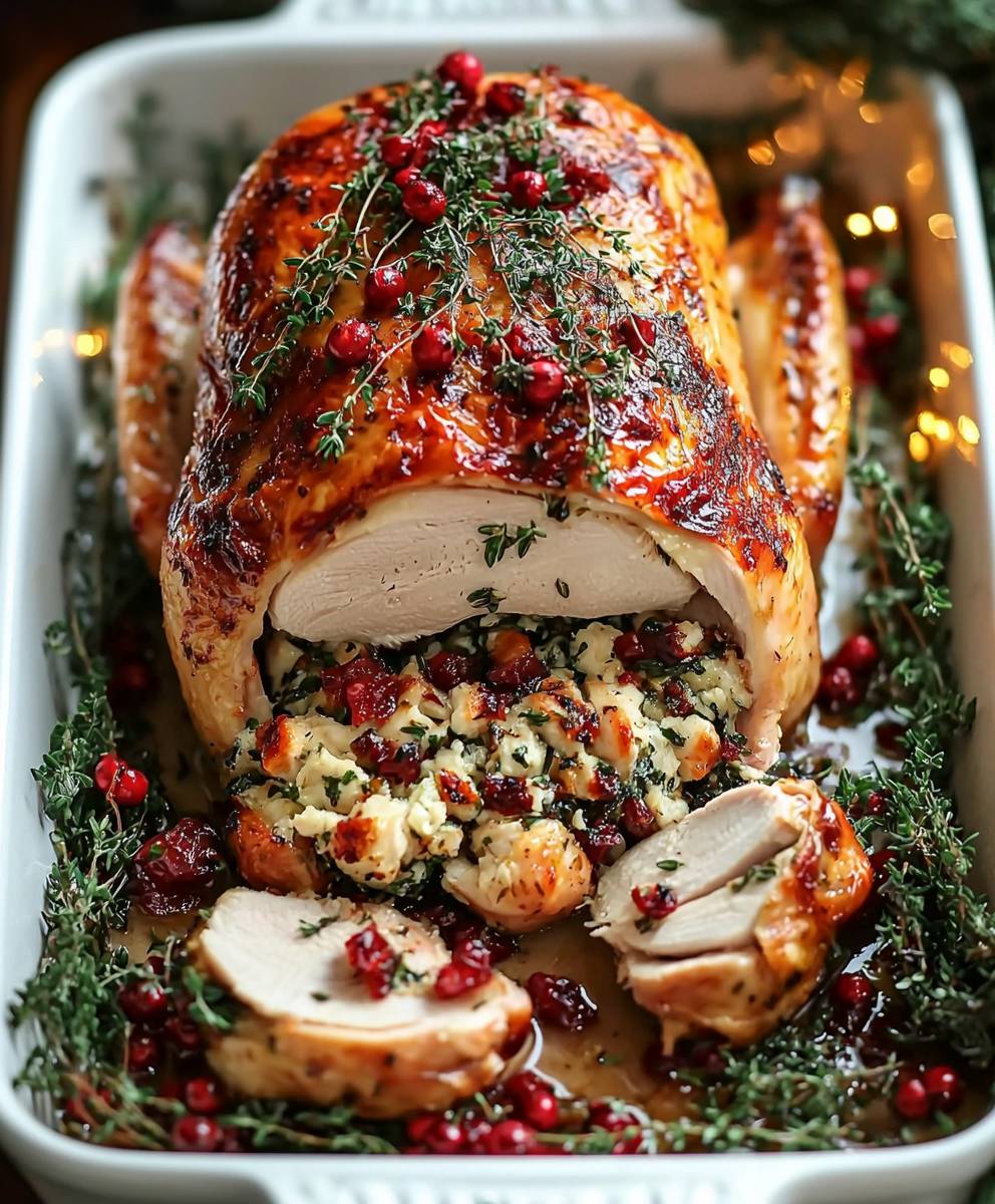 Christmas Stuffed Turkey