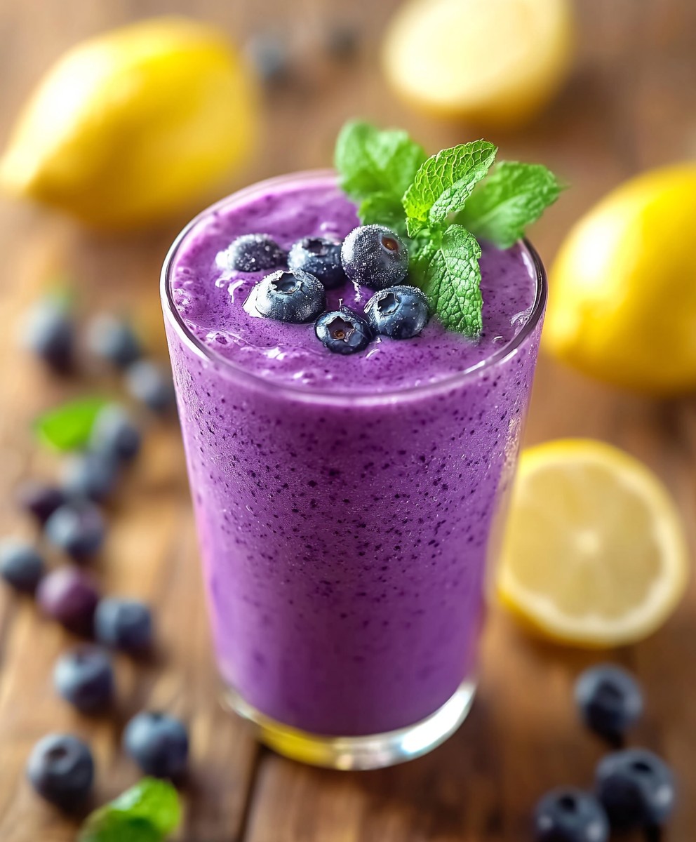 Lemon Blueberry Smoothie