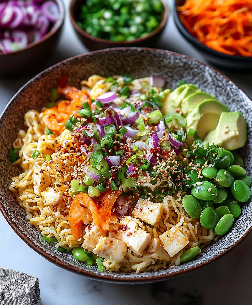 Cold Ramen Noodle Salad