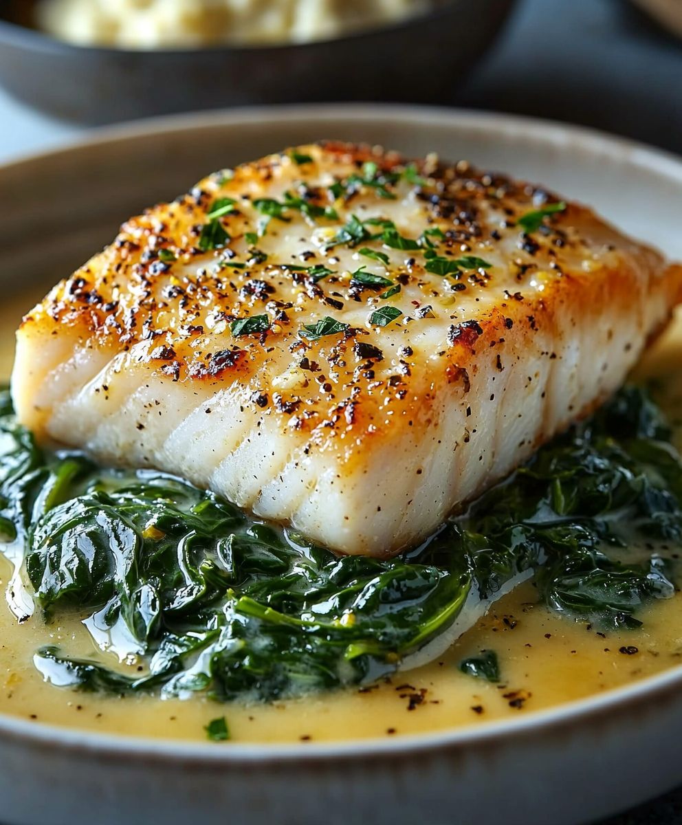 Lemon Garlic Sea Bass