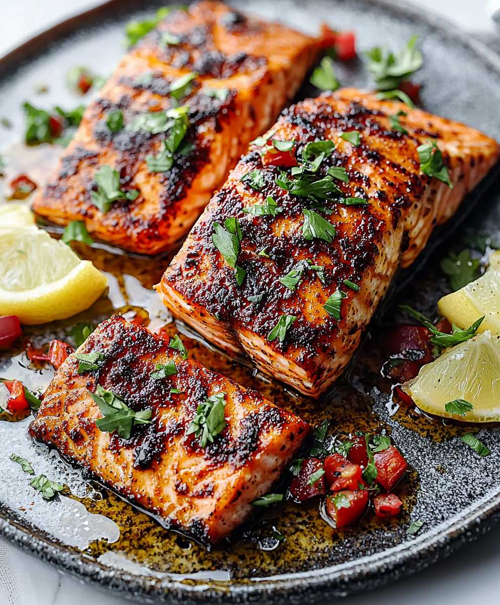 Sumac Blackened Salmon