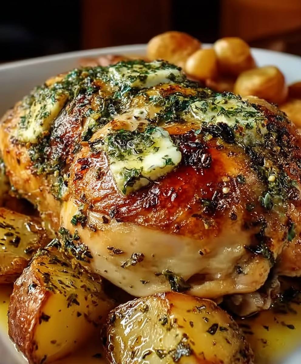 Garlic Herb Roasted Chicken
