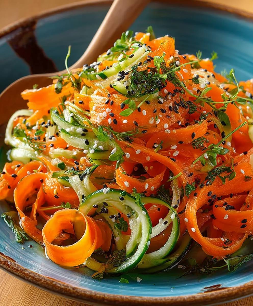 Cucumber Carrot Salad