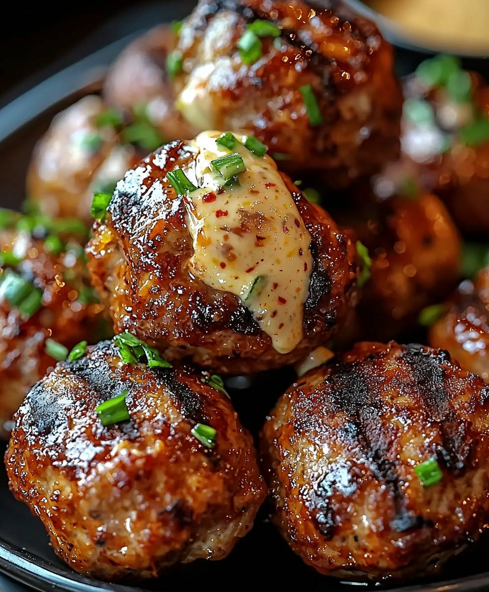Korean BBQ Meatballs