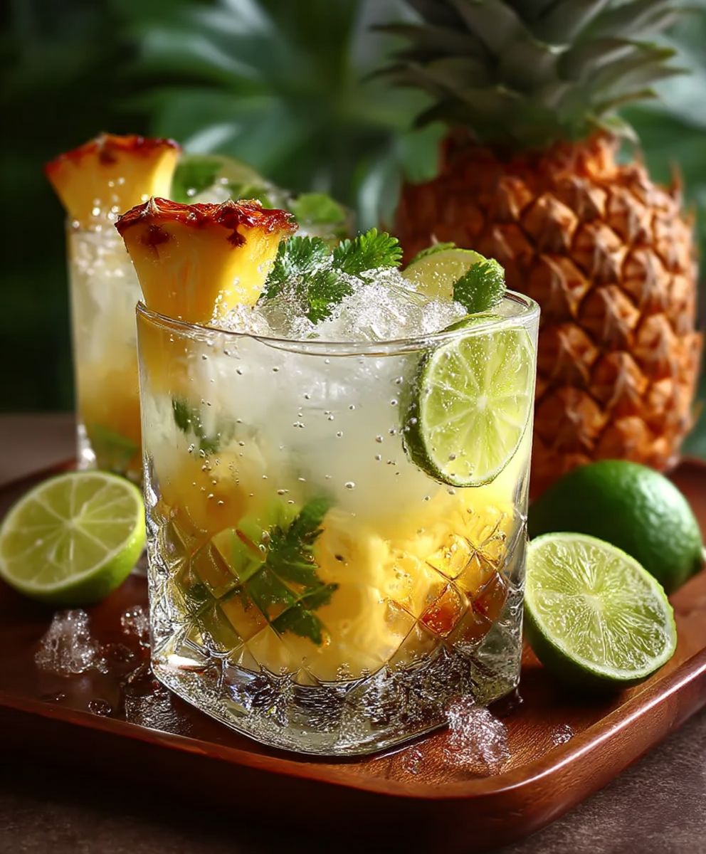 Pineapple Coconut Mojito