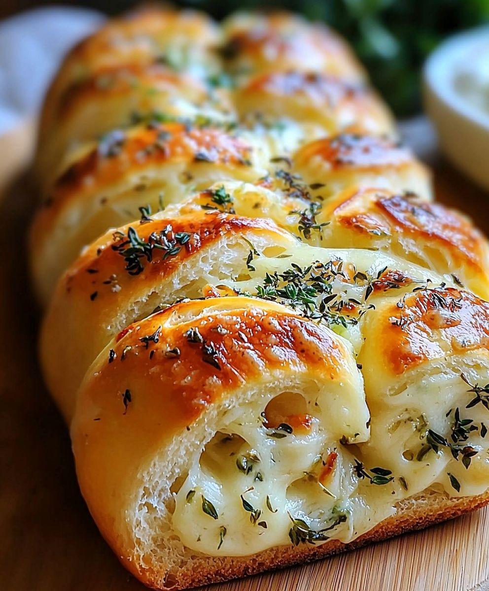 Garlic Herb Cheese Bread