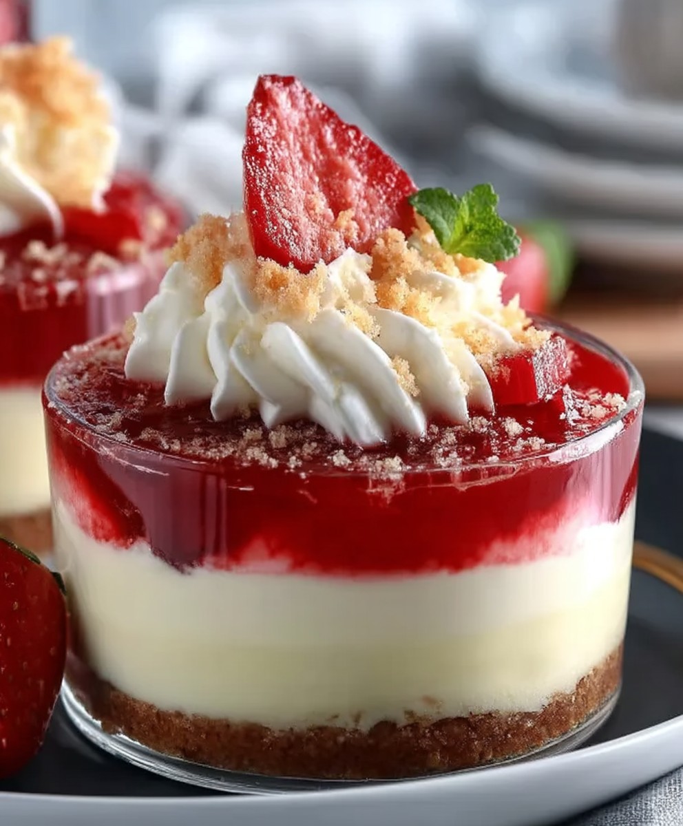 Rhubarb Cheesecake Creams
